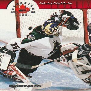 Nikolai Khabibulin - 1997 Donruss Canadian Ice Hockey Card
